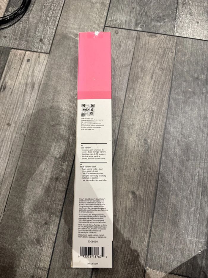 Cricut Iron on rose neuf flex - photo numéro 3
