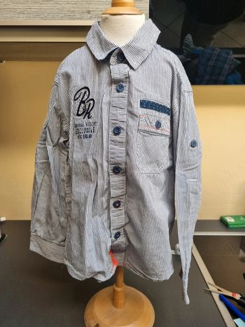 Chemise lignée