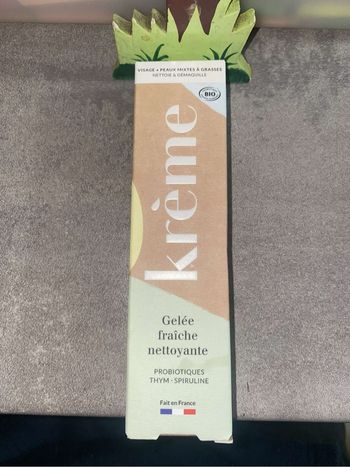 Crème gelée fraîche neuf