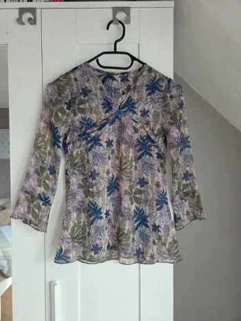 Blouse top chemise fille taille 8 ans