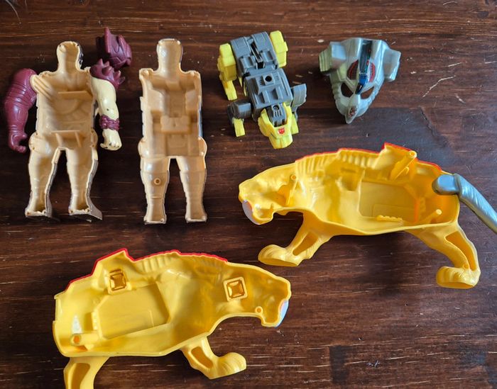 Figurine Hasbro transformers 1988 G1 pretender autobot catilla beast + Stranglehold - photo numéro 4