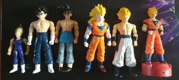 Lot figurine Dragon Ball Z Goku Vegeta Gogeta Vegetto DBZ set figure