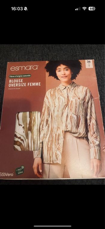 chemise ESMARA Taille 36 neuve