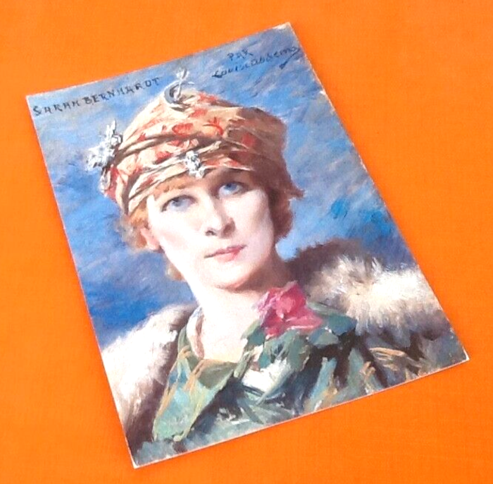 Carte postale Etampes (Essonne) Musée D' Etampes Louise Abbéma Etampes 1853 Paris 1927 Portrait