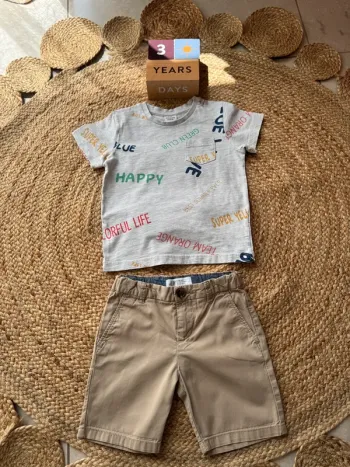 Ensemble garçon été 3 ans
