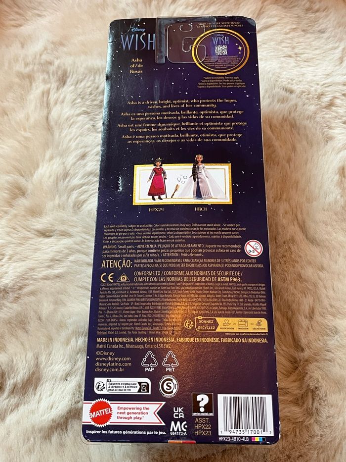 Poupée Asha du dessin animé Wish - photo numéro 2