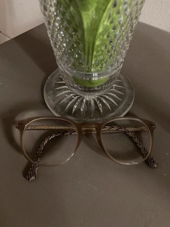 Lunettes de vue beige