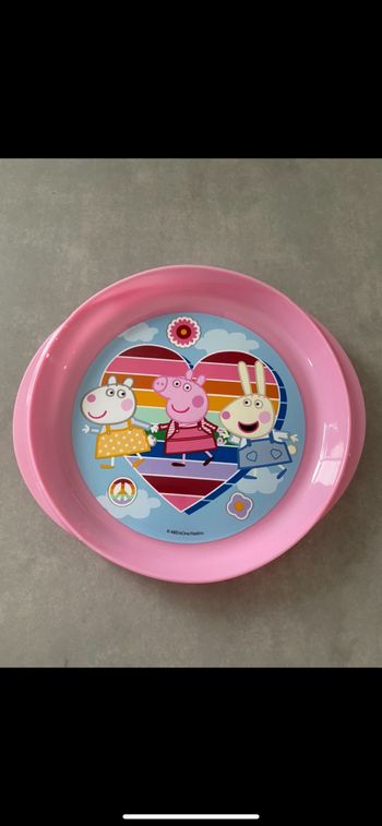 Assiette Peppa Pig