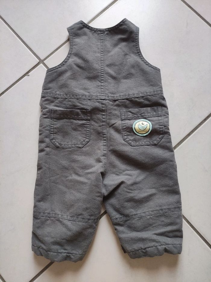 Salopette grise sergent major 6 mois - photo numéro 2