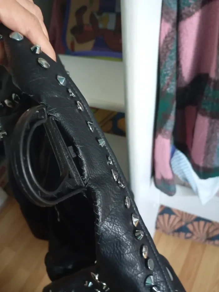 Superbe veste biker Zara t s - photo numéro 6