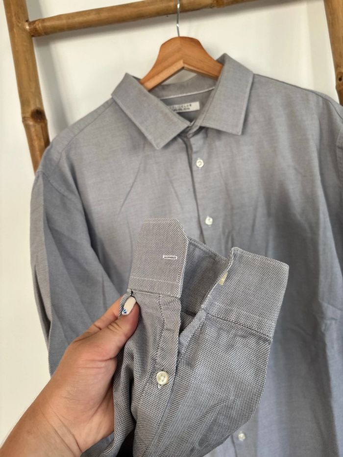 Chemise Celio Gris taille XXL 45/46 - photo numéro 3
