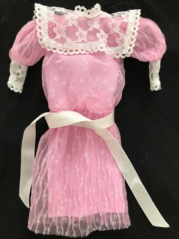 Robe Rose Poupée Barbie
