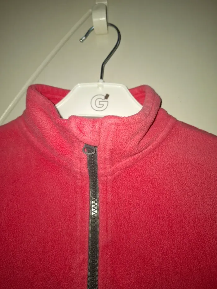 Gilet polaire zippé rose 8 ans - photo numéro 2