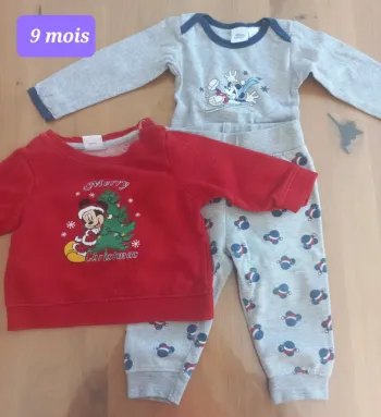 Ensemble Disney Noël 9 mois