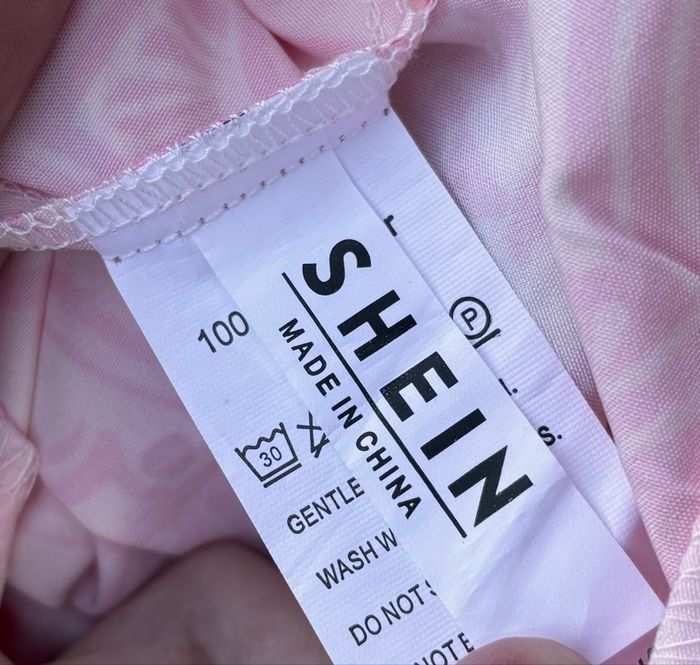 Robe chemise à imprimé avec ceinture T36 • Shein - photo numéro 8