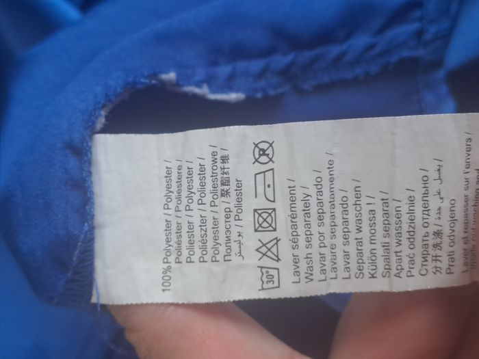 Blouse satiné bleu Kiabi Taille 38 - photo numéro 7