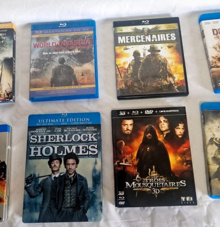 Lot Blu-ray Films Action Guerre Sherlock Holmes Forces Spéciales - photo numéro 3