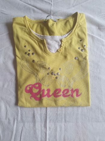 Tee shirt jaune