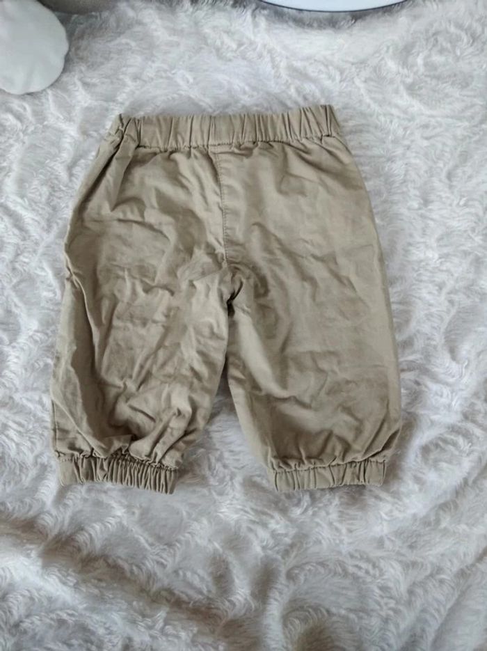 Pantalon doublé Garçon 3 mois éléphant Vertbaudet 100% coton - photo numéro 10