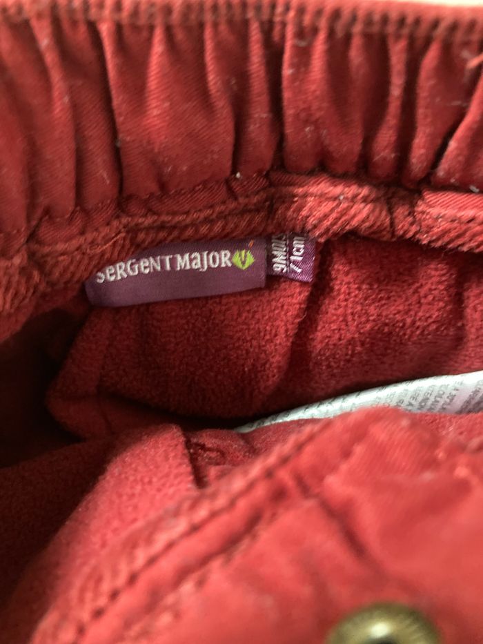 Pantalon rouge sergent major 9M - photo numéro 3