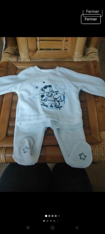 Très beau pyjama bébé e11