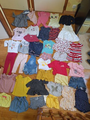 Lot vêtements printemps été fille 2 ans et plusieurs 3 ans 