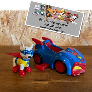 Idée cadeau 🎁 Jouet figurine Apollo avec son Véhicule de la Pat Patrouille