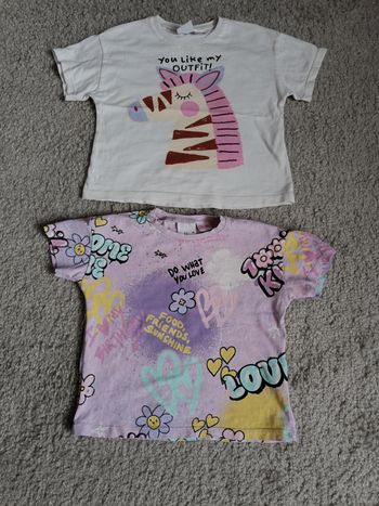 Lots 2 tee shirt zara