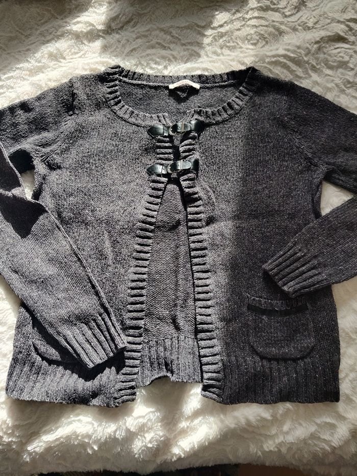 Gilet gris