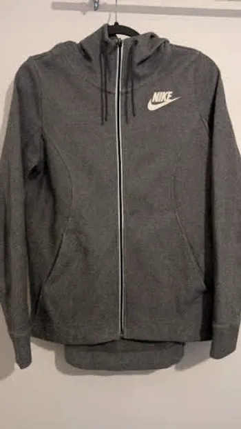 Veste zippée NIKE Sportswear grise - Taille S - TBE