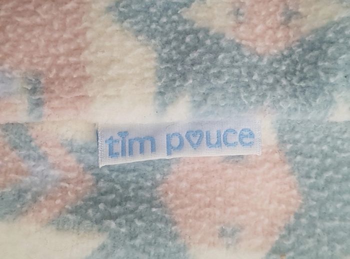 Sweat rose, bleu, blanc, 12 mois - photo numéro 7