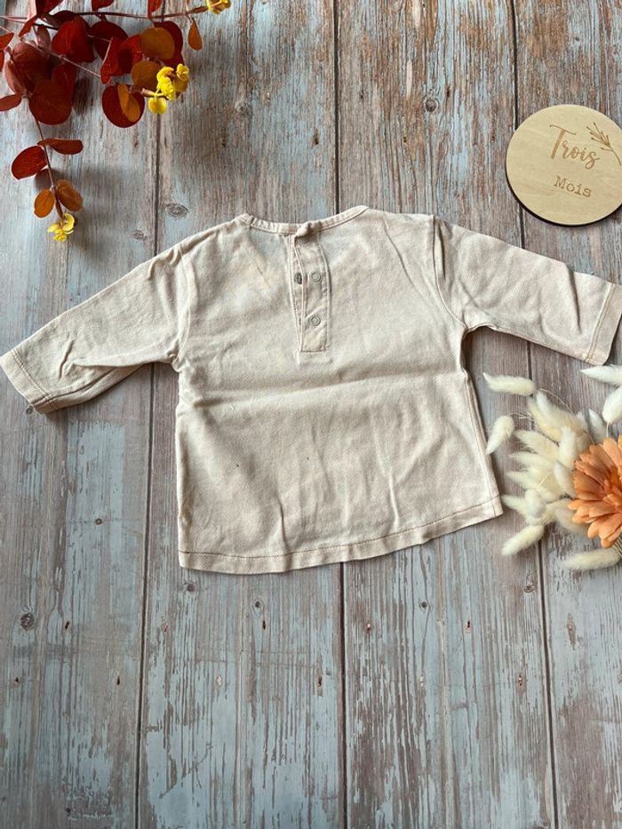 Joli t-shirt Pailleté 3 mois - photo numéro 4