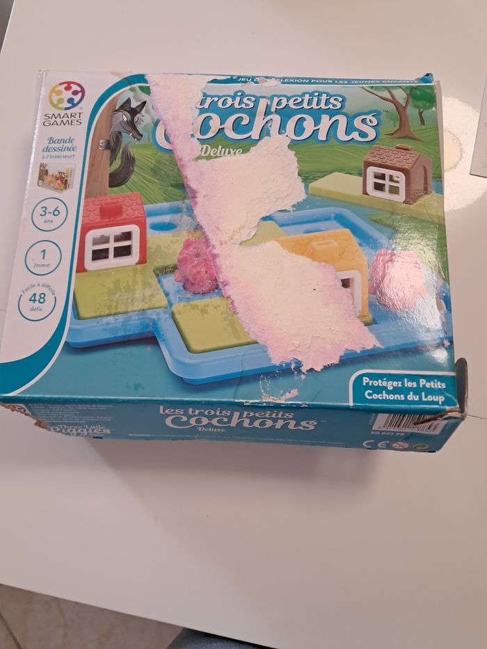 Jeu casse tete 3 petits cochons - photo numéro 2