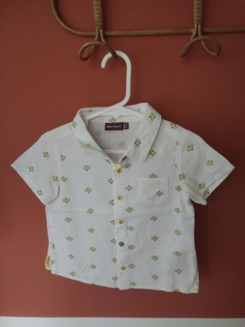 Chemise bébé garçon Sergent Major 18 mois