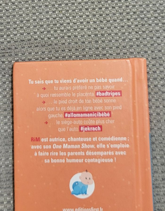 Livre miniature "Tu sais que tu viens d avoir un bébé quand..." - photo numéro 3