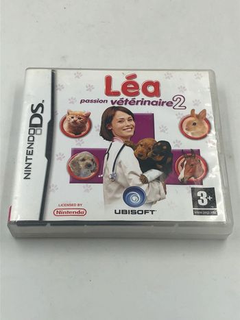Jeu vidéo Léa Passion vétérinaire 2 sur console Nintendo Ds