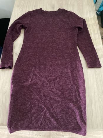 Robe pull bordeaux