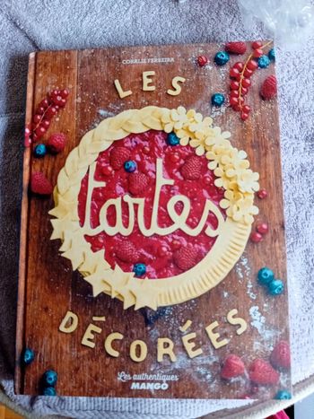 Livre cuisine : les tartes décorées
