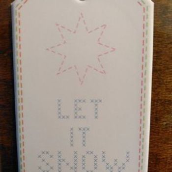 lot de 3 stickers étiquettes mousse Noël