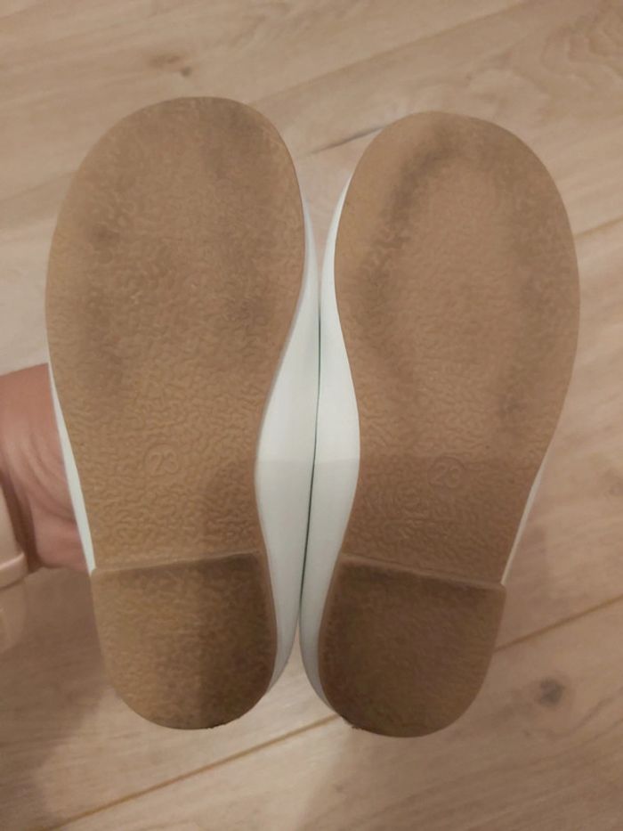 Ballerines blanche Tex baby taille 23 (78) - photo numéro 5