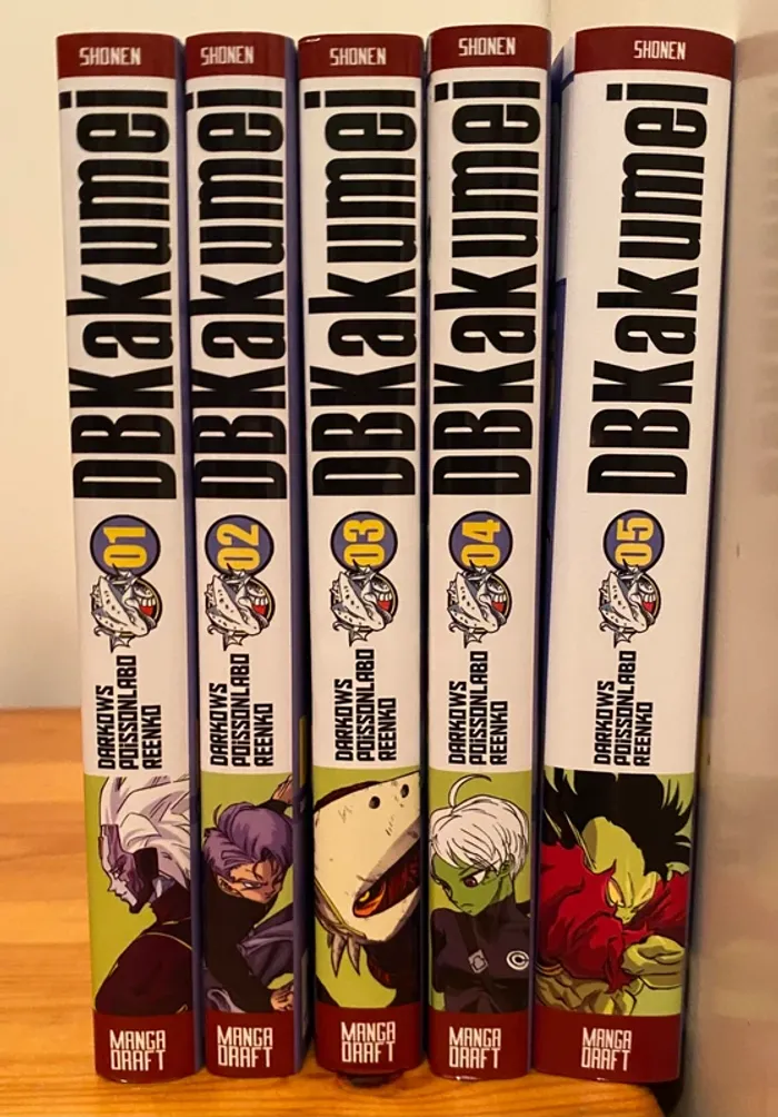 Dragon Ball Kakumei - Tome 1 à 5 (Perfect Edition FR) Poisson Labo - photo numéro 13
