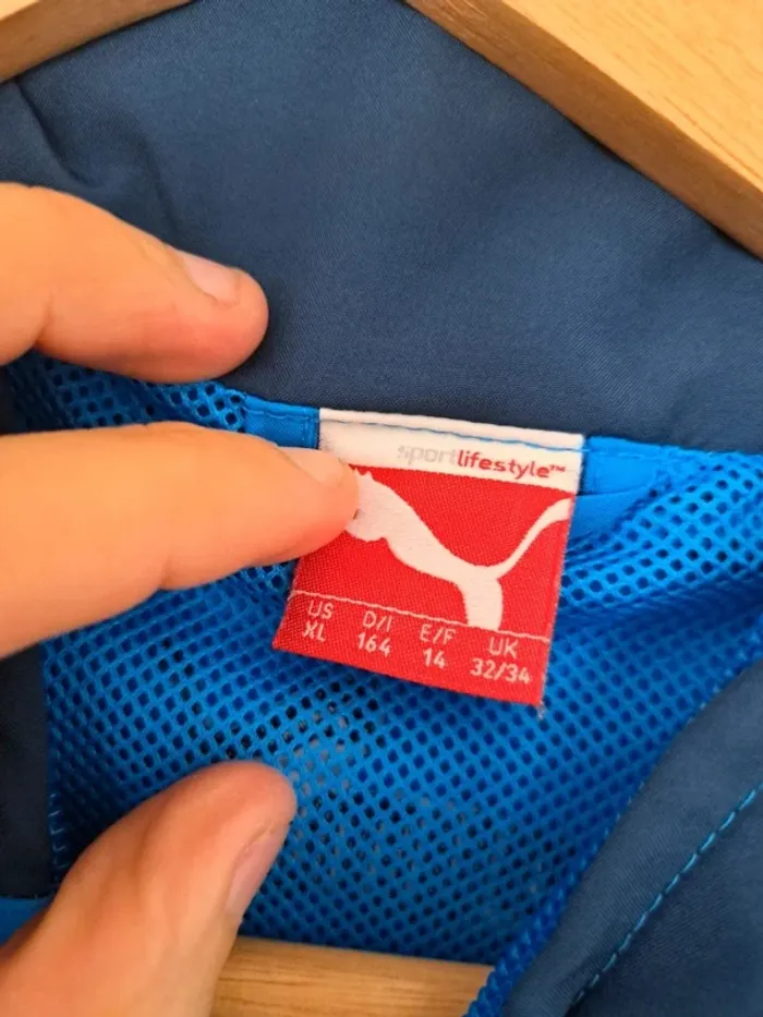 Veste bleue puma 14 ans - photo numéro 2