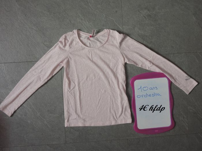 tee shirt manche longue orchestra taille 10 ans