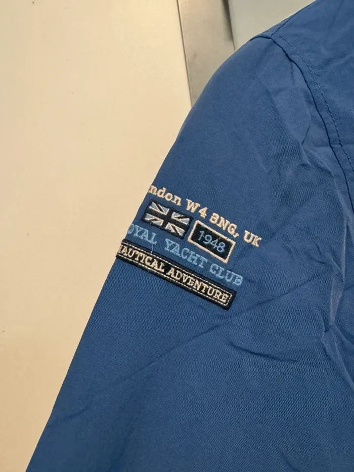 Veste lion of porches bleu enfant 11/12 ans - photo numéro 4