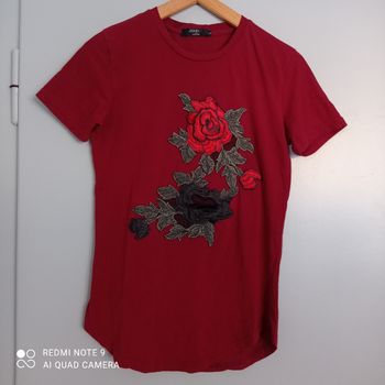 T-shirt bordeaux t36