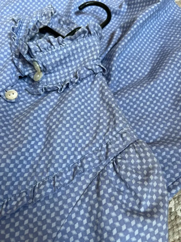 Authentic vintage Laura Ashley Cottagecore dress made in Wales Folk Prairie - Taille S - photo numéro 18