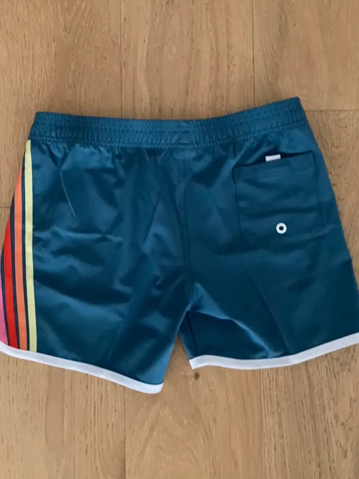 Rip curl short recycled bleu fille 14 ans - photo numéro 2