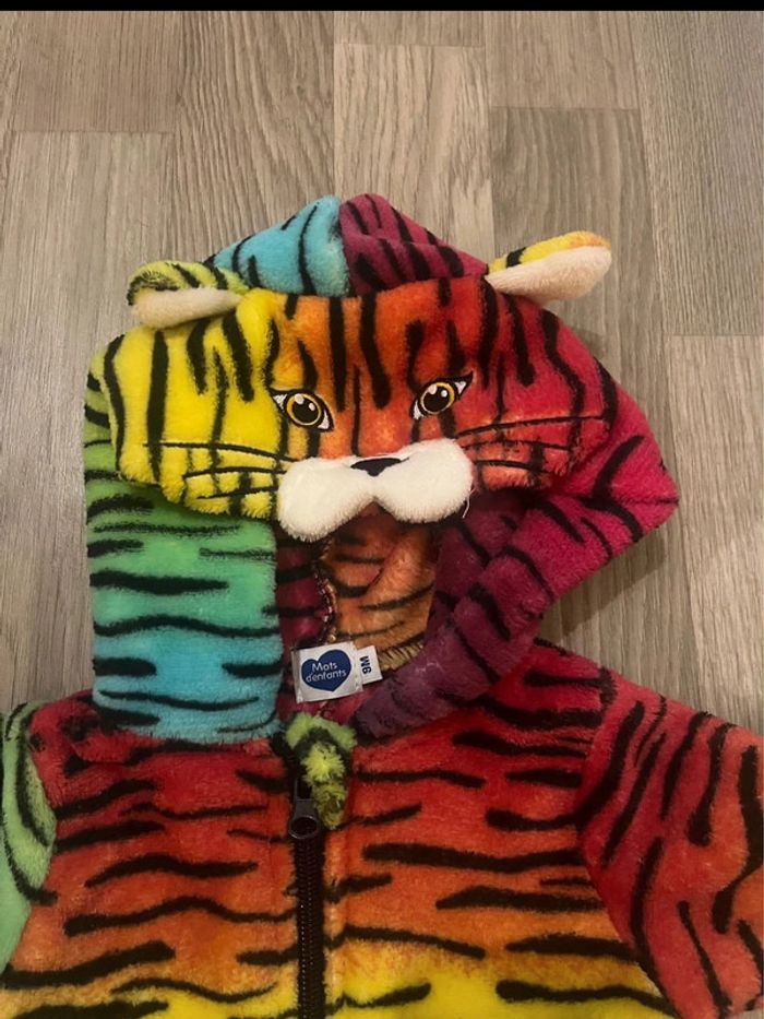Combinaison sur pyjama pilou pilou - photo numéro 3