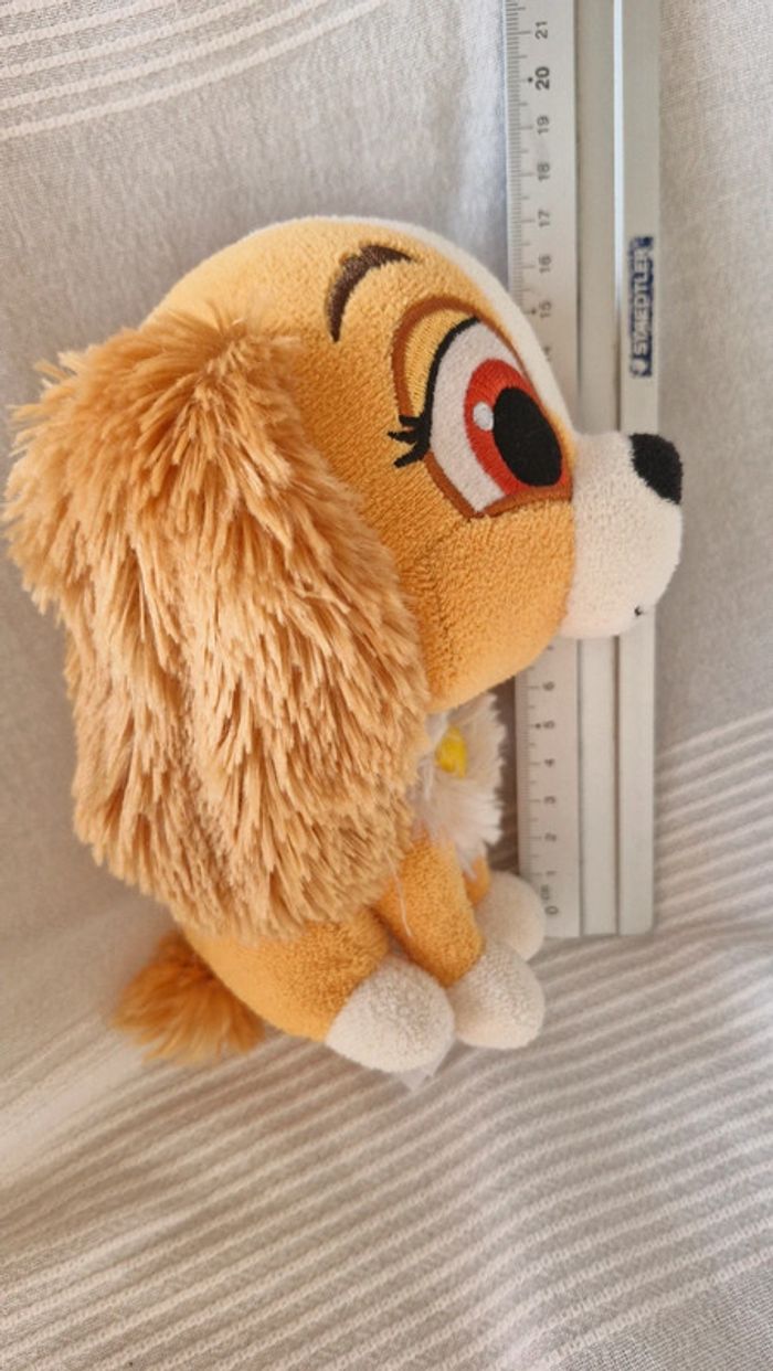 Peluche Disney belje et le clochard   chienne lady - photo numéro 3