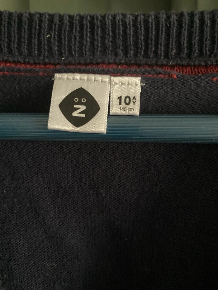 Gilet bleu marine - photo numéro 2